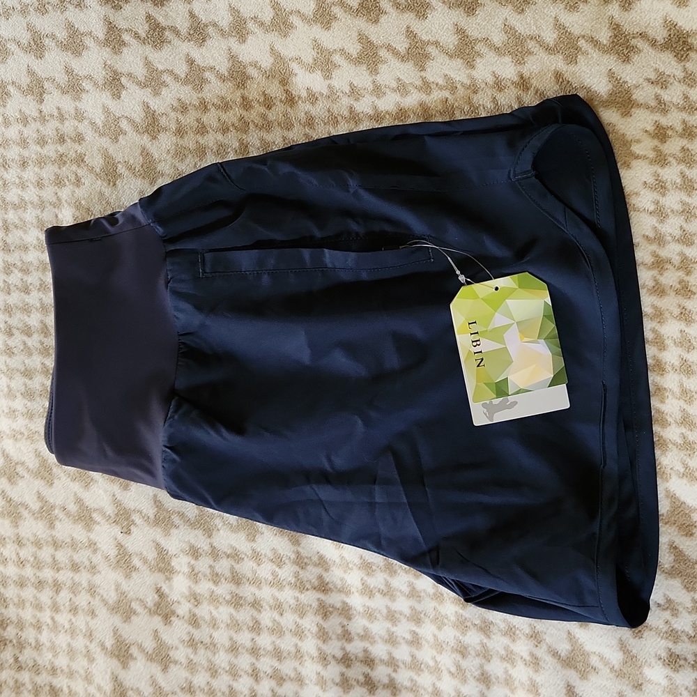LIBIN (AMAZON) Activewear Shorts M Navy - Picture 2 of 11